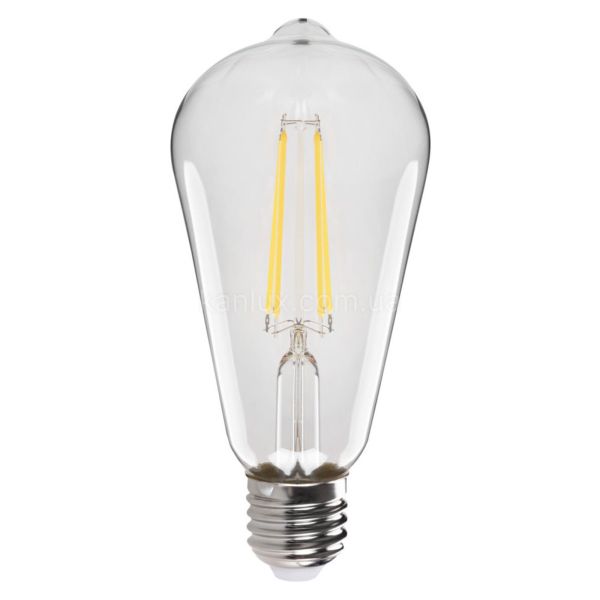 Лампа світлодіодна Kanlux 33513 потужністю 8W з серії XLED. Типорозмір — ST64 з цоколем E27, температура кольору — 4000K