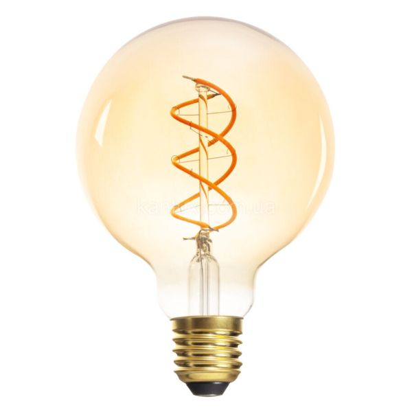 Лампа світлодіодна Kanlux 33518 потужністю 4W з серії XLED. Типорозмір — G95 з цоколем E27, температура кольору — 1800K